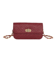 tommy hilfiger day to night viininpunainen iltalaukku juhlalaukku