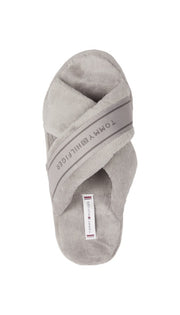 tommy hilfiger naisten tossut harmaa comfy