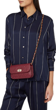 tommy hilfiger rouge pieni olkalaukku viininpunainen juhlalaukku day to night