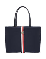Tummansininen Tommy HIlfiger Relaxed Tote Corp käsilaukku