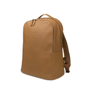 Aarni Athos hirvennahka iso reppu nahka ruskea konjakinruskea