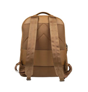 Aarni Athos hirvennahka iso reppu ruskea nahka konjakinruskea