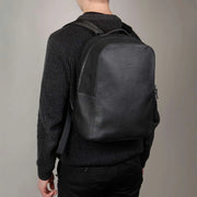 Aarni musta Athos hirvennahka iso reppu nahka