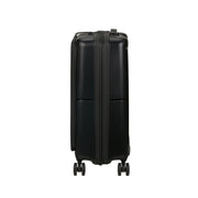 American Tourister Dashpop etutaskulla musta lentolaukku sivusta