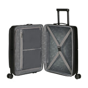 American Tourister Dashpop etutaskulla musta lentolaukku sisältä