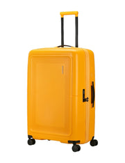 American Tourister Dashpop golden yellow keltainen iso matkalaukku