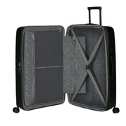 American Tourister Dashpop musta iso matkalaukku sisältä