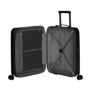 American Tourister Dashpop musta lentolaukku sisältä