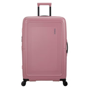 American Tourister Dashpop vaaleanpunainen lilas pink iso matkalaukku edestä
