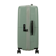 American Tourister Dashpop vihreä iceberg green pieni matkalaukku sivusta