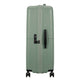 American Tourister Dashpop vihreä iceberg green iso matkalaukku sivusta