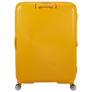 American Tourister Soundbox suuri matkalaukku keltainen 80cm takaa