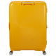 American Tourister Soundbox suuri matkalaukku keltainen 80cm takaa