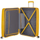 American Tourister Soundbox suuri matkalaukku keltainen 80cm sisältä