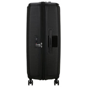 American Tourister Soundbox suuri matkalaukku musta 80cm sivusta