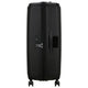 American Tourister Soundbox suuri matkalaukku musta 80cm sivusta