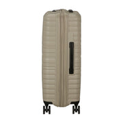 American Tourister Flytwist matkalaukku 67cm beige sivusta