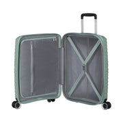 American Tourister Flytwist lentolaukku 55cm vihreä sisältä