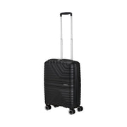 American Tourister Flytwist lentolaukku 55cm musta pitkällä kahvalla edestä