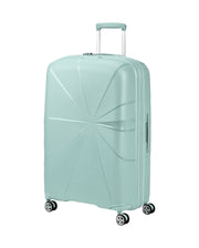 American Tourister iso matkalaukku turkoosi Starvibe Metallic Surf Blue