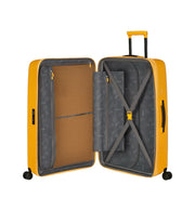American Tourister keltainen Dashpop golden yellow iso matkalaukku
