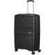 American Tourister musta 78cm edestä pitkällä kahvalla
