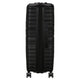 American Tourister musta 78cm sivusta