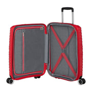 American Tourister Flytwist lentolaukku 55cm punainen sisältä