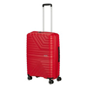 American Tourister Flytwist matkalaukku 67cm punainen pitkällä kahvalla 