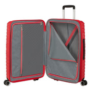 American Tourister Flytwist matkalaukku 67cm punainen sisältä