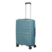 American Tourister Flytwist matkalaukku 67cm sininen pitkällä kahvalla 