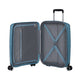 American Tourister Flytwist lentolaukku 55cm sininen sisältä