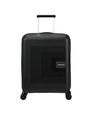 American tourister lentolaukku aerostep laajennettava kevyt musta