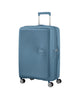 American tourister soundbox pieni matkalaukku sininen stone blue