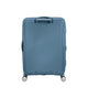 American tourister soundbox sininen pieni matkalaukku stone blue