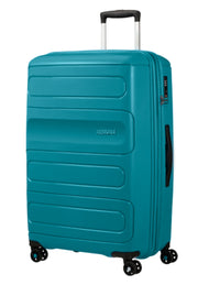 American tourister sunside iso sininen matkalaukku teal