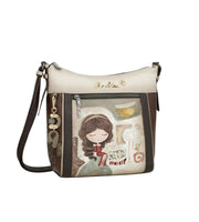 Anekke Muse iso olkalaukku ruskea