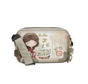 Anekke Muse iso olkalaukku vaalea