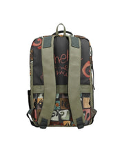 Anekke Muse matkustusreppu vihreä