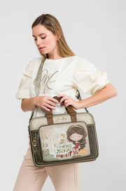 Anekke Muse tietokonelaukku ruskea