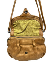 Aunts&Uncles Handtasche ruskea Crossant nahka olkalaukku