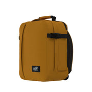 Cabin Zero Tech pieni matkareppu 28l keltainen reppu orange chill