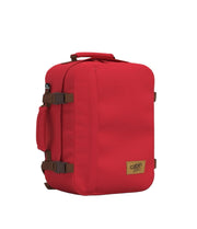 CabinZero Tech pieni punainen matkareppu 28l reppu london red