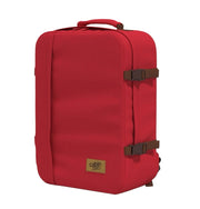 CabinZero classic cabin punainen reppu 44l matkareppu iso London Red