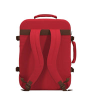 CabinZero classic cabin reppu 44l matkareppu iso London Red punainen