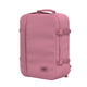 CabinZero classic cabin reppu 44l matkareppu iso pinkki vaaleanpunainen rosa