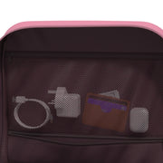 CabinZero classic cabin reppu 44l matkareppu vaaleanpunainen iso pinkki rosa