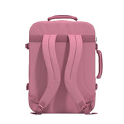CabinZero classic cabin reppu vaaleanpunainen 44l matkareppu iso pinkki rosa
