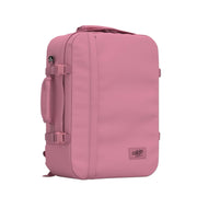 CabinZero classic cabin vaaleanpunainen reppu 44l matkareppu iso pinkki rosa