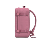 CabinZero classic keskikokoinen cabin reppu 36l pinkki matkareppu vaaleanpunainen rosa